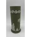 Wedgwood England petit vase en Vert Jasperware